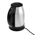 Чайник электрический Luazon LSK-1803, металл, 1.8 л, 1800 Вт, серебристо-чёрный 6953948 - фото 16785552