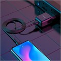 Сетевое зарядное устройство Hoco N2, USB - 2.1 А, кабель Type-C 1 м, черный 7687033 - фото 16785665