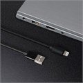 Кабель Windigo, Lightning - USB, 2 А, зарядка + передача данных, TPE оплетка, 1 м, черный 7108437 - фото 16785923