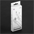 Кабель Windigo, 3 в 1, microUSB/Lightning/Type-C - USB, 2 А, PVC оплетка, 1 м, белый 7108442 - фото 16785937
