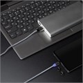 Кабель Windigo, 3 в 1, microUSB/Lightning/Type-C - USB, магнитный, 2 А, нейлон, 1 м, серебр. 7108444 - фото 16785940