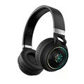 Наушники TFN Atom, беспроводные, накладные,микрофон,FM,microSD,300мАч, подсветка, черные 7819909 - фото 16785968