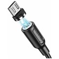 Кабель Borofone BX41, microUSB - USB, магнитный, 2.4 А, 1 м, PVC оплётка, чёрный 9088705 - фото 16786781