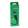 Кабель Borofone BX41, microUSB - USB, магнитный, 2.4 А, 1 м, PVC оплётка, чёрный 9088705 - фото 16786782