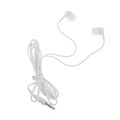 Наушники Blast BAH-217 Mobile, вакуумные, микрофон, 3.5 мм, 1.2 м, белые 9222942 - фото 16787083