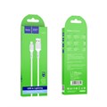 Кабель Hoco X65, Lightning - USB, 2.4 А, 1 м, TPE оплетка, белый 7686936 - фото 16787329