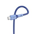 Кабель Hoco X65, microUSB - USB, 2.4 А, 1 м, TPE оплетка, синий 7686939 - фото 16787333