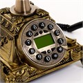 Ретро-телефон "Амес", 18 х 24 х 25 см, позолота 9273109 - фото 16787642