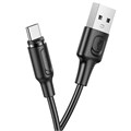 Кабель Borofone BX41, Type-C - USB, магнитный, 2.4 А, 1 м, PVC оплётка, чёрный 9088706 - фото 16788131