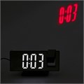 Часы - будильник электронные настольные с проекцией на потолок, термометром, календарем, USB 9197732 - фото 16788283