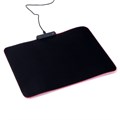 Коврик для мыши, 35х25х0.3 см, с подсветкой RGB, USB, черный 7871460 - фото 16788696