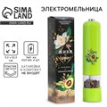 Мельница электрическая для специй «Живи со вкусом», модель LET-003, 22,3 х 5,2 см 7149621 - фото 16788808