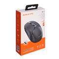 Мышь Borofone BG5, беспроводная, оптическая, 1600 dpi, от одной батарейки ААА, чёрная 9088694 - фото 16790179