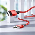 Кабель Borofone BX54, microUSB - USB, 2.4 А, 1 м, нейлоновая оплётка, красный 9088727 - фото 16790183