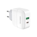 Сетевое зарядное устройство Borofone BA46A, USB QC3.0 3 А, Type-C PD 3 А, белое 9088843 - фото 16790229 Сетевое зарядное устройство Borofone BA46A, USB QC3.0 3 А, Type-C PD 3 А, белое 9088843 - фото 16790229