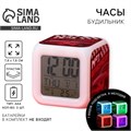 Часы будильник электронные «№1», мод.22, 7,8 х 7,8 см. 9355179 - фото 16790261