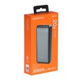 Внешний аккумулятор Borofone BJ19A, Li-Pol, 20000 мАч, PD20W+QC3.0, USB/Type-C 3 А, чёрный 9088772 - фото 16790379