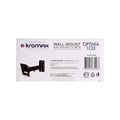Кронштейн Kromax OPTIMA-103, д/ТВ,накл/-поворотный, 10-28",до 25 кг,68-225мм от стены,черный 9777765 - фото 16790476