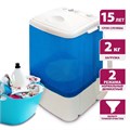 Стиральная машина Мастерица WM-0102, 175 Вт, V=23 л, загрузка белья 2 кг, цвет бака синий 9823630 - фото 16790623