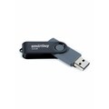 Флешка Smartbuy Twist, 32 Гб, USB 2.0, чт до 25 Мб/с, зап до 15 Мб/с, черная 9864181 - фото 16790827