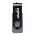Флешка Smartbuy Twist, 32 Гб, USB 2.0, чт до 25 Мб/с, зап до 15 Мб/с, черная 9864181 - фото 16790829