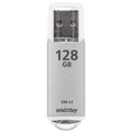 Флешка Smartbuy V-Cut, 128 Гб, USB 3.0, чт до 75 Мб/с, зап до 25 Мб/с, серая 9864197 - фото 16790837