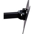Кронштейн Kromax DIX-24, для ТВ, наклонно-поворотный, 15-55", до 35 кг, 38-140 мм, черный 9904098 - фото 16790982