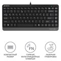 Клавиатура A4Tech Fstyler FK11, проводная, мембранная, 86 клавиш, USB, 1.5 м, черная 10046063 - фото 16791535