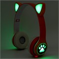 Наушники светящиеся ушки, беспроводные "Единорог", розовые W-01 9532619 - фото 16791810
