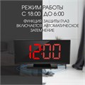 Часы - будильник электронные настольные: термометр, календарь, 17 х 9.5 см, 3ААА, USB 9742336 - фото 16792043