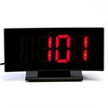 Часы - будильник электронные настольные: термометр, календарь, 17 х 9.5 см, 3ААА, USB 9742336 - фото 16792047