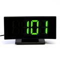 Часы - будильник электронные настольные: термометр, календарь, 17 х 9.5 см, 3ААА, USB 9742337 - фото 16792053