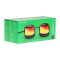 Портативная колонка Borofone BP12, 2в1, 10 ВТ, кабель 1.36 м, BT5.2, AUX, чёрная 9603968 - фото 16792598