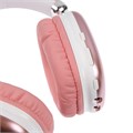 Наушники беспроводные RX-8, полноразмерные, микрофон, BT 5.3, AUX, 400 мАч, розовые 9854481 - фото 16793080