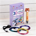 3D ручка Тигрёнок, работа с пластиком PLA, USB кабель питания, оранжевая 9729779 - фото 16793838
