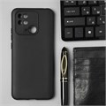 Чехол BoraSCO матовый для Xiaomi Redmi 10C, черный 10328186 - фото 16794882