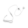 Наушники BYZ S873, проводные, вкладыши, 3.5 мм, 1.2 м, белые 9949169 - фото 16795149