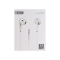 Наушники BYZ S4, проводные, вкладыши, микрофон, белые 9949177 - фото 16795174