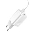 Зарядное устройство Baseus BX02 Quick Charger USB, 3A, 24W, белый 9900670 - фото 16795761