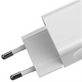 Зарядное устройство Baseus BX02 Quick Charger USB, 3A, 24W, белый 9900670 - фото 16795765