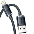 Кабель Baseus, Lightning - USB, 2.4 А, 1.2 м, черный 9900702 - фото 16795817