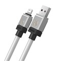 Кабель Baseus, Lightning - USB, 2.4 А, 2 м, белый 9900703 - фото 16795826