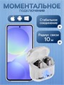 Наушники беспроводные Y89, TWS, вкладыши, BT 5.3 , 30/300 мАч, прозрачные, белые 9940134 - фото 16796173