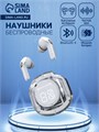 Наушники беспроводные Air39, TWS, вкладыши, BT 5.0, 45/200 мАч, дисплей, прозрачные, белые 9940142 - фото 16796270