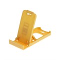 Подставка для телефона Luazon, складная, регулируемая высота, желтая 9940637 - фото 16796673
