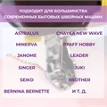 Лапка для швейных машин, для обрезки края, с боковым ножом, 7,3 × 3,5 × 2,8 см 9870923 - фото 16796977 Лапка для швейных машин, для обрезки края, с боковым ножом, 7,3 × 3,5 × 2,8 см 9870923 - фото 16796977