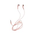 Наушники U19, проводные, вкладыши, 1 м, Jack 3.5 мм, розовые 9940585 - фото 16797094
