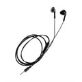 Наушники R-8, проводные, вкладыши, микрофон, 1 м, Jack 3.5 мм, чёрные 9940591 - фото 16797121