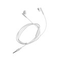 Наушники R-8, проводные, вкладыши, микрофон, 1 м, Jack 3.5 мм, белые 9940592 - фото 16797127