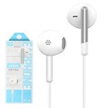 Наушники R-8, проводные, вкладыши, микрофон, 1 м, Jack 3.5 мм, белые 9940592 - фото 16797128